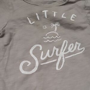 Little Surfer Kids Shirt - Gray